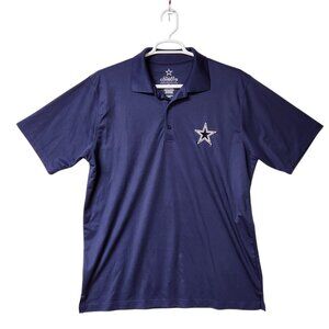 Dallas Cowboys Authentic Mens XL Collared Short Sleeve Shirt